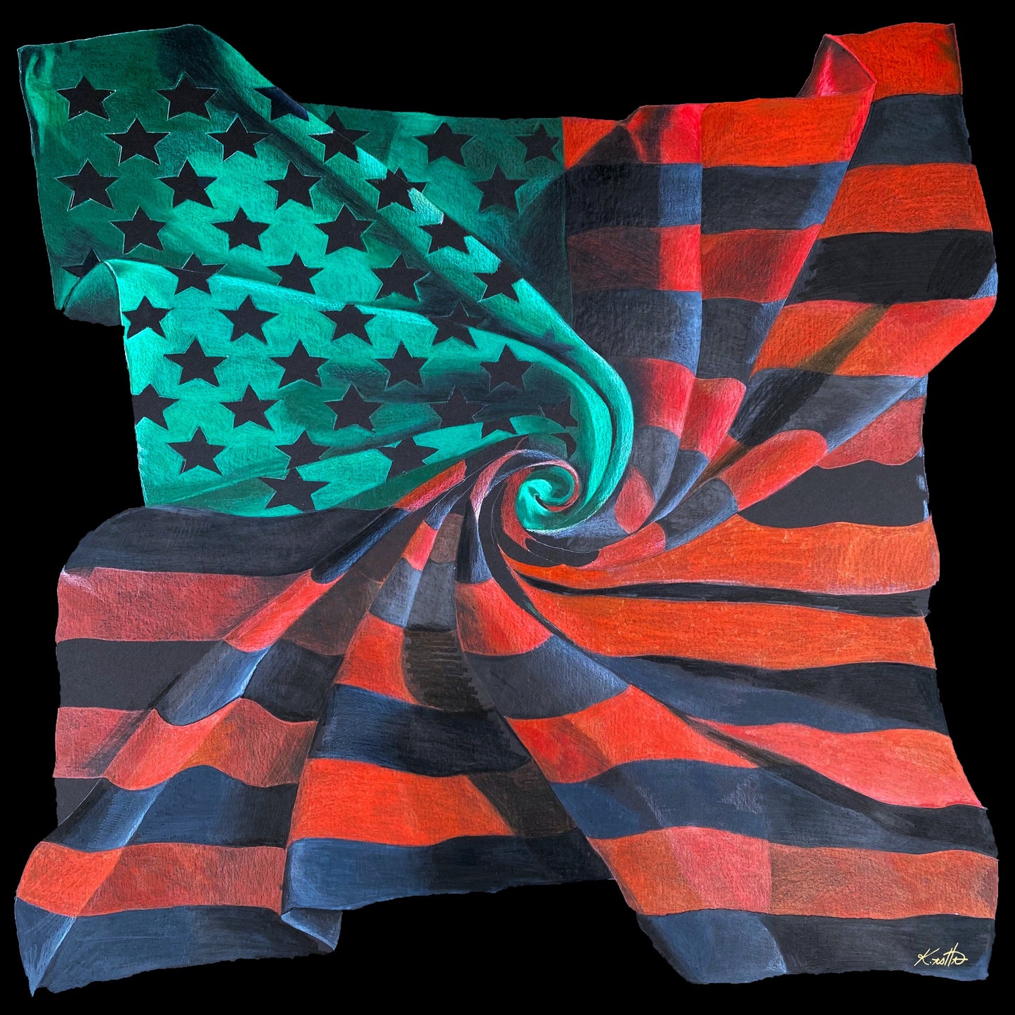 Juneteenth Special Cloth Flag- Original